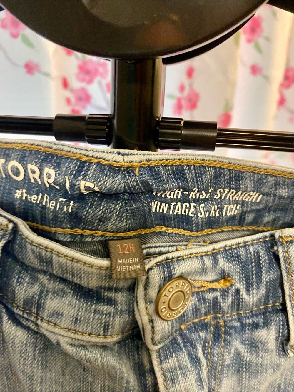 torrid Vintage Light Blue Straight Leg Jeans